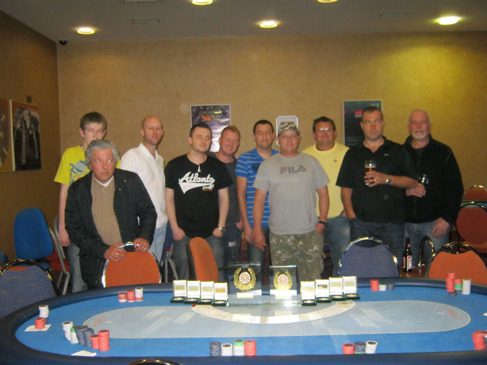 TOP 3 TOURNAMENT - FINAL TABLE PHOTO